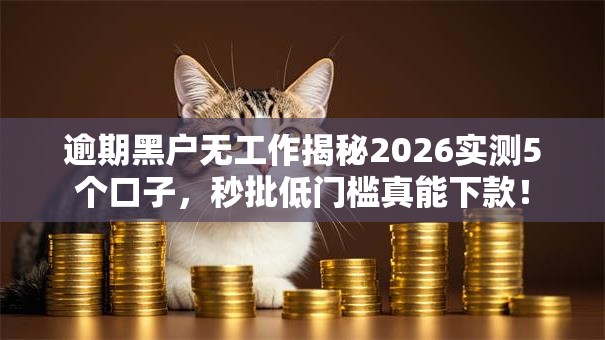逾期黑户无工作揭秘2026实测5个口子,秒批低门槛真能下款! 逾期黑户无工作揭秘2026实测5个口子,秒批低门槛真能下款!