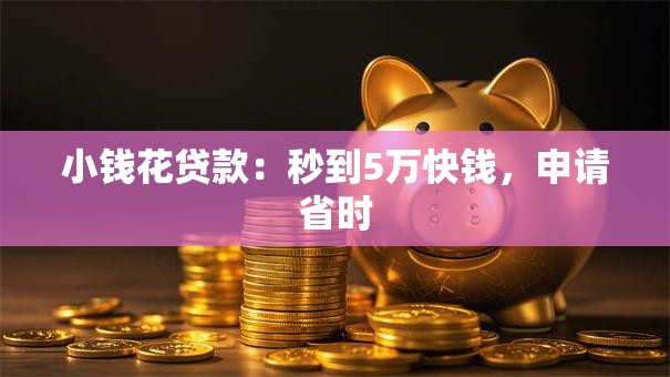 小钱花贷款：秒到5万快钱，申请省时