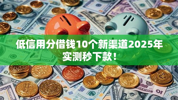 低信用分借钱10个新渠道2025年实测秒下款! 低信用分借钱10个新渠道2025年实测秒下款!