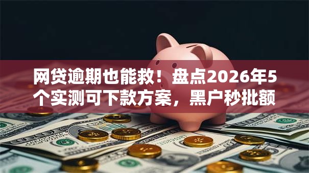 网贷逾期也能救!盘点2026年5个实测可下款方案,黑户秒批额度稳! 网贷逾期也能救!盘点2026年5个实测可下款方案,黑户秒批额度稳!