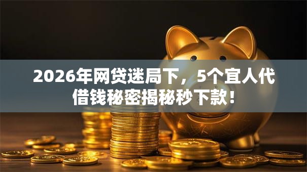 2026年网贷迷局下,5个宜人代借钱秘密揭秘秒下款! 2026年网贷迷局下,5个宜人代借钱秘密揭秘秒下款!