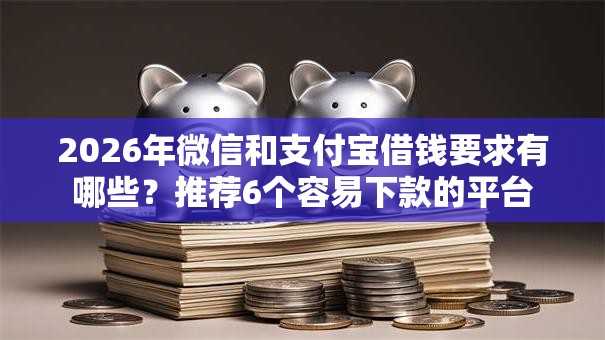 2026年微信和支付宝借钱要求有哪些？推荐6个容易下款的平台