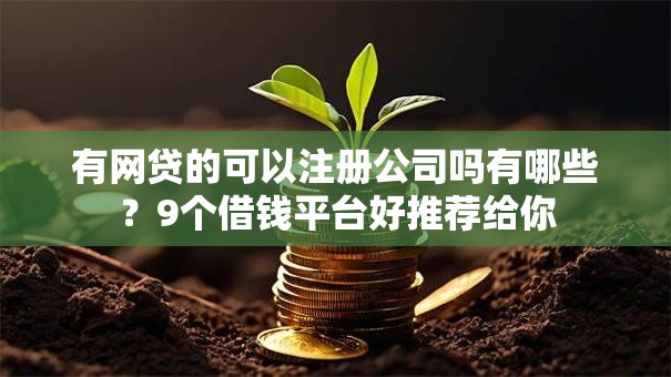 有网贷的可以注册公司吗有哪些?9个借钱平台好推荐给你 有网贷的可以注册公司吗有哪些?9个借钱平台好推荐给你