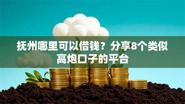 抚州哪里可以借钱?分享8个类似高炮口子的平台 抚州哪里可以借钱?分享8个类似高炮口子的平台