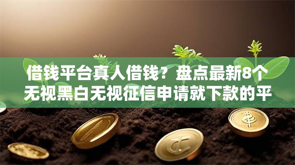 借钱平台真人借钱?盘点最新8个无视黑白无视征信申请就下款的平台 借钱平台真人借钱?盘点最新8个无视黑白无视征信申请就下款的平台