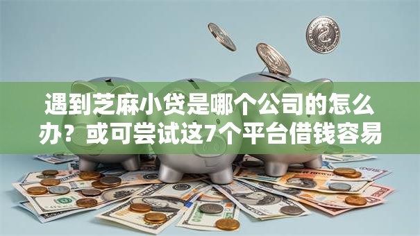 遇到芝麻小贷是哪个公司的怎么办?或可尝试这7个平台借钱容易通过不看征信 遇到芝麻小贷是哪个公司的怎么办?或可尝试这7个平台借钱容易通过不看征信