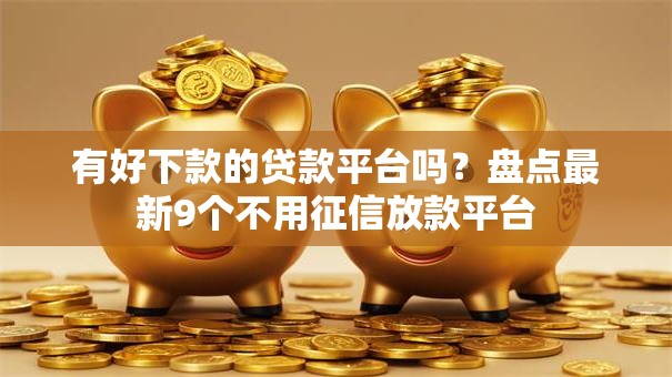有好下款的贷款平台吗?盘点最新9个不用征信放款平台 有好下款的贷款平台吗?盘点最新9个不用征信放款平台