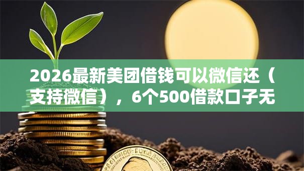 2026最新美团借钱可以微信还(支持微信),6个500借款口子无私分享 2026最新美团借钱可以微信还(支持微信),6个500借款口子无私分享