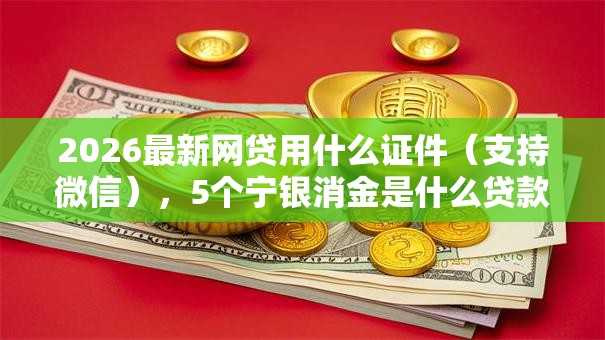 2026最新网贷用什么证件(支持微信),5个宁银消金是什么贷款平台无私分享 2026最新网贷用什么证件(支持微信),5个宁银消金是什么贷款平台无私分享