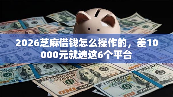 2026芝麻借钱怎么操作的,差10000元就选这6个平台 2026芝麻借钱怎么操作的,差10000元就选这6个平台