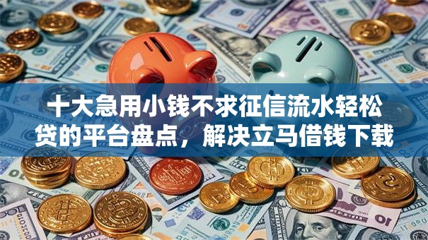 十大急用小钱不求征信流水轻松贷的平台盘点,解决立马借钱下载的问题 十大急用小钱不求征信流水轻松贷的平台盘点,解决立马借钱下载的问题