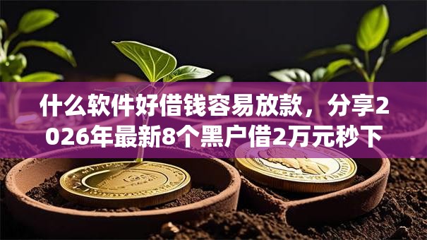 什么软件好借钱容易放款,分享2026年最新8个黑户借2万元秒下网贷口子app 什么软件好借钱容易放款,分享2026年最新8个黑户借2万元秒下网贷口子app