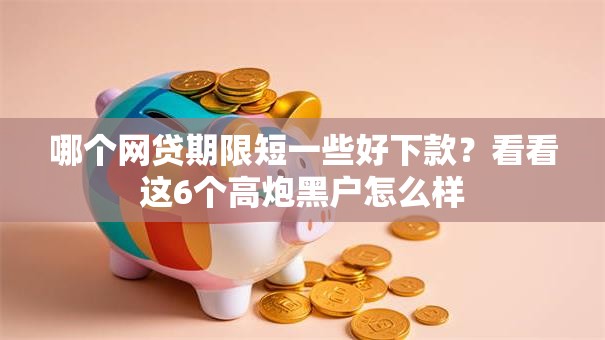 哪个网贷期限短一些好下款？看看这6个高炮黑户怎么样