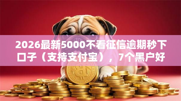 2026最新5000不看征信逾期秒下口子(支持支付宝),7个黑户好下款的网贷口子无私分享 2026最新5000不看征信逾期秒下口子(支持支付宝),7个黑户好下款的网贷口子无私分享