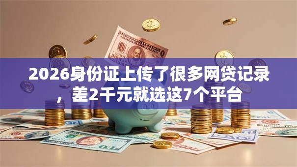 2026身份证上传了很多网贷记录,差2千元就选这7个平台 2026身份证上传了很多网贷记录,差2千元就选这7个平台