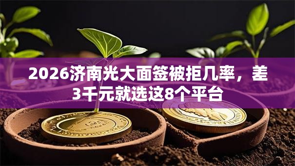 2026济南光大面签被拒几率，差3千元就选这8个平台