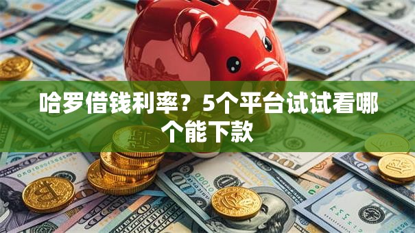哈罗借钱利率?5个平台试试看哪个能下款 哈罗借钱利率?5个平台试试看哪个能下款