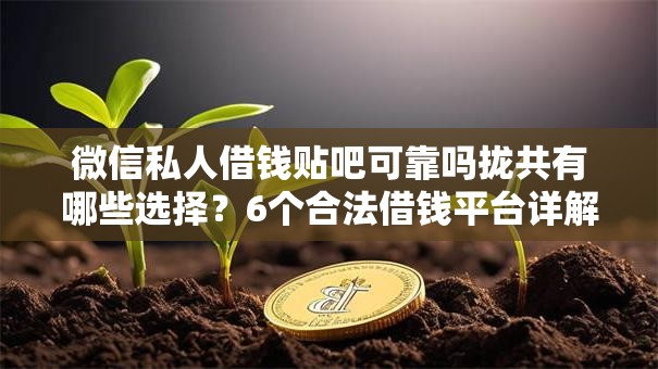 微信私人借钱贴吧可靠吗拢共有哪些选择?6个合法借钱平台详解 微信私人借钱贴吧可靠吗拢共有哪些选择?6个合法借钱平台详解