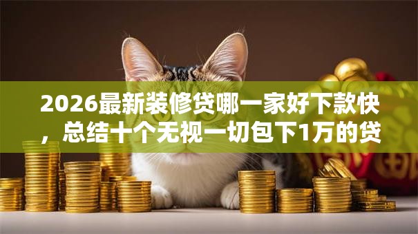 2026最新装修贷哪一家好下款快,总结十个无视一切包下1万的贷款! 2026最新装修贷哪一家好下款快,总结十个无视一切包下1万的贷款!