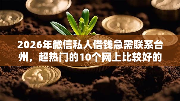 2026年微信私人借钱急需联系台州,超热门的10个网上比较好的贷款平台推荐 2026年微信私人借钱急需联系台州,超热门的10个网上比较好的贷款平台推荐