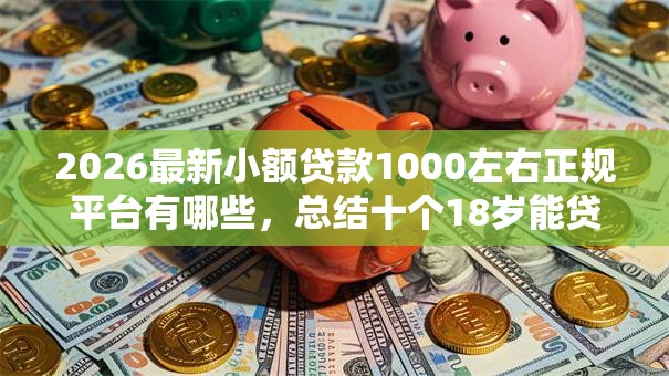 2026最新小额贷款1000左右正规平台有哪些,总结十个18岁能贷款的平台! 2026最新小额贷款1000左右正规平台有哪些,总结十个18岁能贷款的平台!