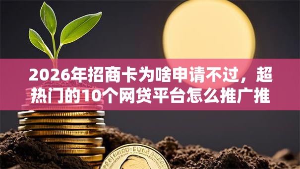 2026年招商卡为啥申请不过,超热门的10个网贷平台怎么推广推荐 2026年招商卡为啥申请不过,超热门的10个网贷平台怎么推广推荐