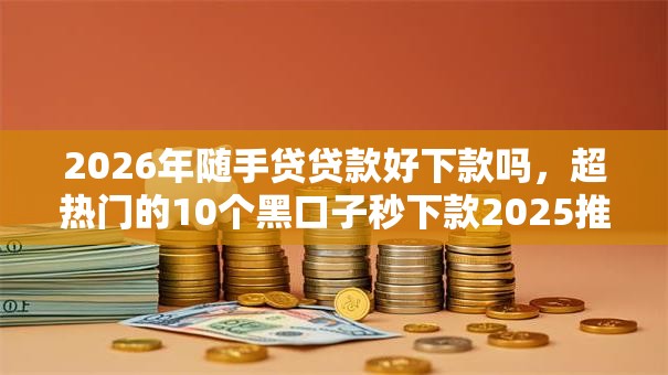 2026年随手贷贷款好下款吗,超热门的10个黑口子秒下款2025推荐 2026年随手贷贷款好下款吗,超热门的10个黑口子秒下款2025推荐