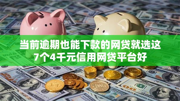 当前逾期也能下款的网贷就选这7个4千元信用网贷平台好