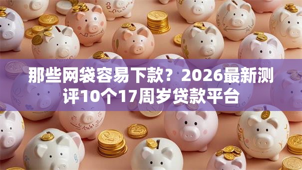 那些网袋容易下款?2026最新测评10个17周岁贷款平台 那些网袋容易下款?2026最新测评10个17周岁贷款平台