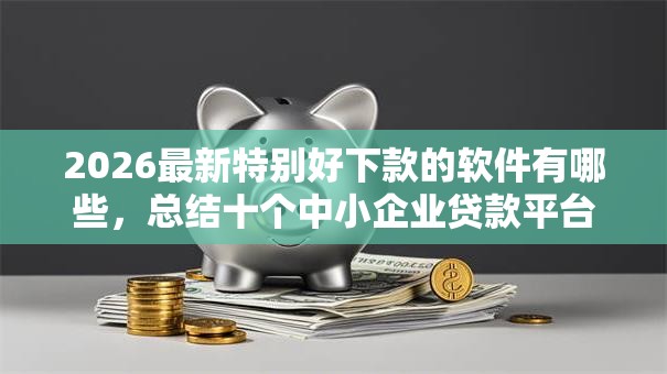 2026最新特别好下款的软件有哪些，总结十个中小企业贷款平台！
