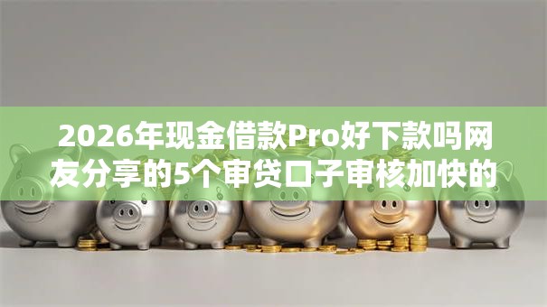 2026年现金借款Pro好下款吗网友分享的5个审贷口子审核加快的口子我觉得不错! 2026年现金借款Pro好下款吗网友分享的5个审贷口子审核加快的口子我觉得不错!