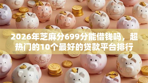 2026年芝麻分699分能借钱吗,超热门的10个最好的贷款平台排行推荐 2026年芝麻分699分能借钱吗,超热门的10个最好的贷款平台排行推荐