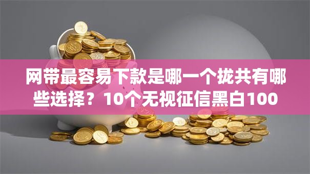 网带最容易下款是哪一个拢共有哪些选择?10个无视征信黑白100%秒下网贷app详解 网带最容易下款是哪一个拢共有哪些选择?10个无视征信黑白100%秒下网贷app详解