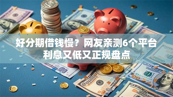 好分期借钱慢?网友亲测6个平台利息又低又正规盘点 好分期借钱慢?网友亲测6个平台利息又低又正规盘点
