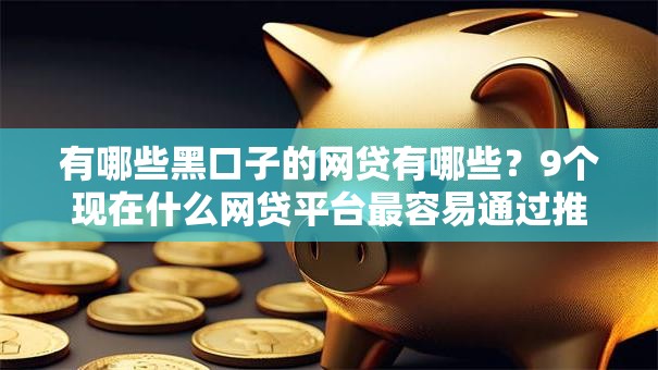 有哪些黑口子的网贷有哪些?9个现在什么网贷平台最容易通过推荐给你 有哪些黑口子的网贷有哪些?9个现在什么网贷平台最容易通过推荐给你