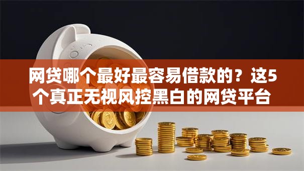 网贷哪个最好最容易借款的？这5个真正无视风控黑白的网贷平台可以试试