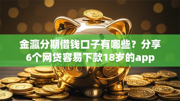 金瀛分期借钱口子有哪些？分享6个网贷容易下款18岁的app