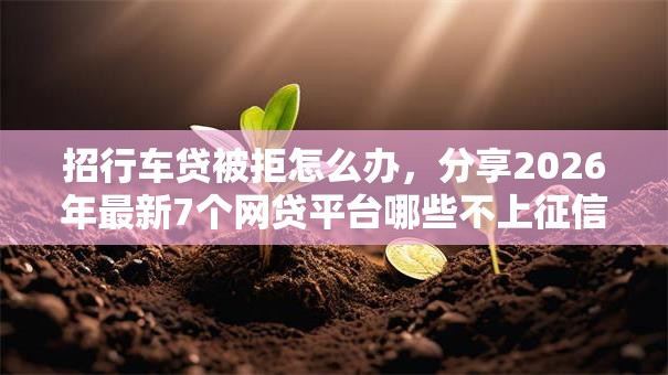 招行车贷被拒怎么办,分享2026年最新7个网贷平台哪些不上征信 招行车贷被拒怎么办,分享2026年最新7个网贷平台哪些不上征信
