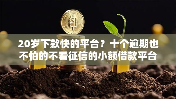 20岁下款快的平台?十个逾期也不怕的不看征信的小额借款平台 20岁下款快的平台?十个逾期也不怕的不看征信的小额借款平台