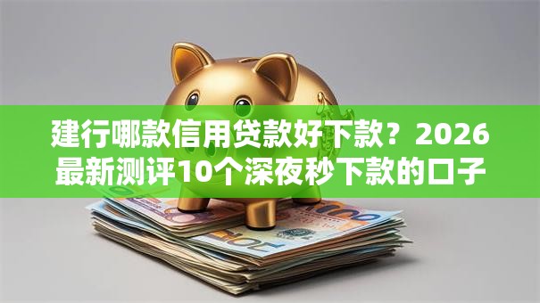 建行哪款信用贷款好下款?2026最新测评10个深夜秒下款的口子 建行哪款信用贷款好下款?2026最新测评10个深夜秒下款的口子