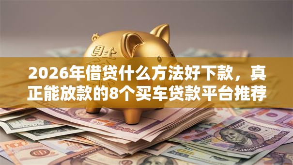 2026年借贷什么方法好下款，真正能放款的8个买车贷款平台推荐