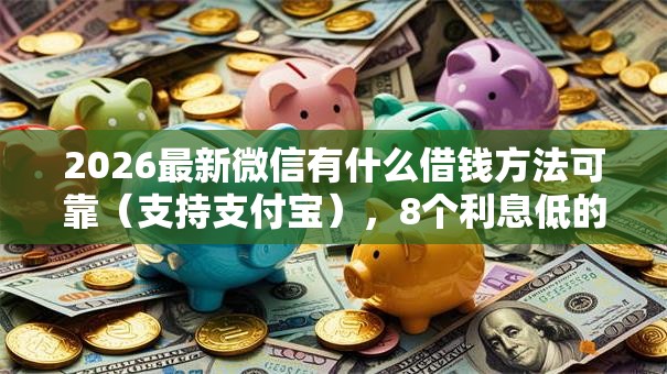 2026最新微信有什么借钱方法可靠(支持支付宝),8个利息低的正规贷款平台无私分享 2026最新微信有什么借钱方法可靠(支持支付宝),8个利息低的正规贷款平台无私分享