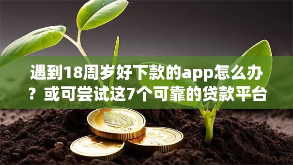 遇到18周岁好下款的app怎么办？或可尝试这7个可靠的贷款平台