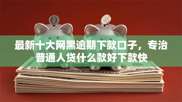 最新十大网黑逾期下款口子，专治普通人贷什么款好下款快
