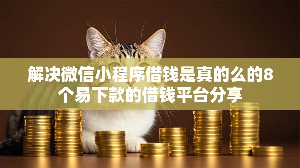 解决微信小程序借钱是真的么的8个易下款的借钱平台分享 解决微信小程序借钱是真的么的8个易下款的借钱平台分享