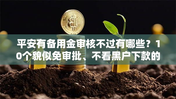平安有备用金审核不过有哪些?10个貌似免审批、不看黑户下款的软件合集 平安有备用金审核不过有哪些?10个貌似免审批、不看黑户下款的软件合集