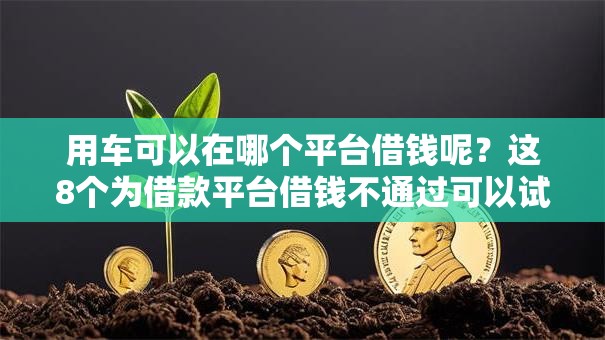 用车可以在哪个平台借钱呢？这8个为借款平台借钱不通过可以试试