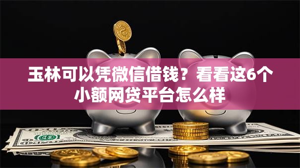 玉林可以凭微信借钱?看看这6个小额网贷平台怎么样 玉林可以凭微信借钱?看看这6个小额网贷平台怎么样