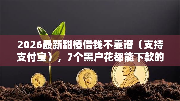 2026最新甜橙借钱不靠谱（支持支付宝），7个黑户花都能下款的平台啊无私分享
