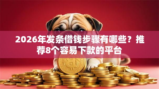 2026年发条借钱步骤有哪些?推荐8个容易下款的平台 2026年发条借钱步骤有哪些?推荐8个容易下款的平台